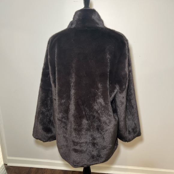 Jason Wu Jackets & Blazers - Luxurious Jason Wu Faux Fur Coat - Dark Brown